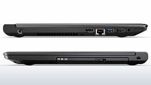 Ноутбук Lenovo IdeaPad 100-15 [80MJ009SRK] black 15.6" HD Cel N2840/2Gb/250Gb/noDVD/W8.1